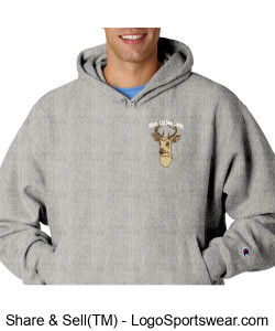 Champion Reverse Weave Hooded Sweatshirt Design Zoom