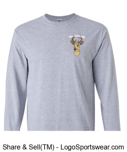 Gildan Adult Ultra Cotton Long Sleeve T-Shirt  Design Zoom